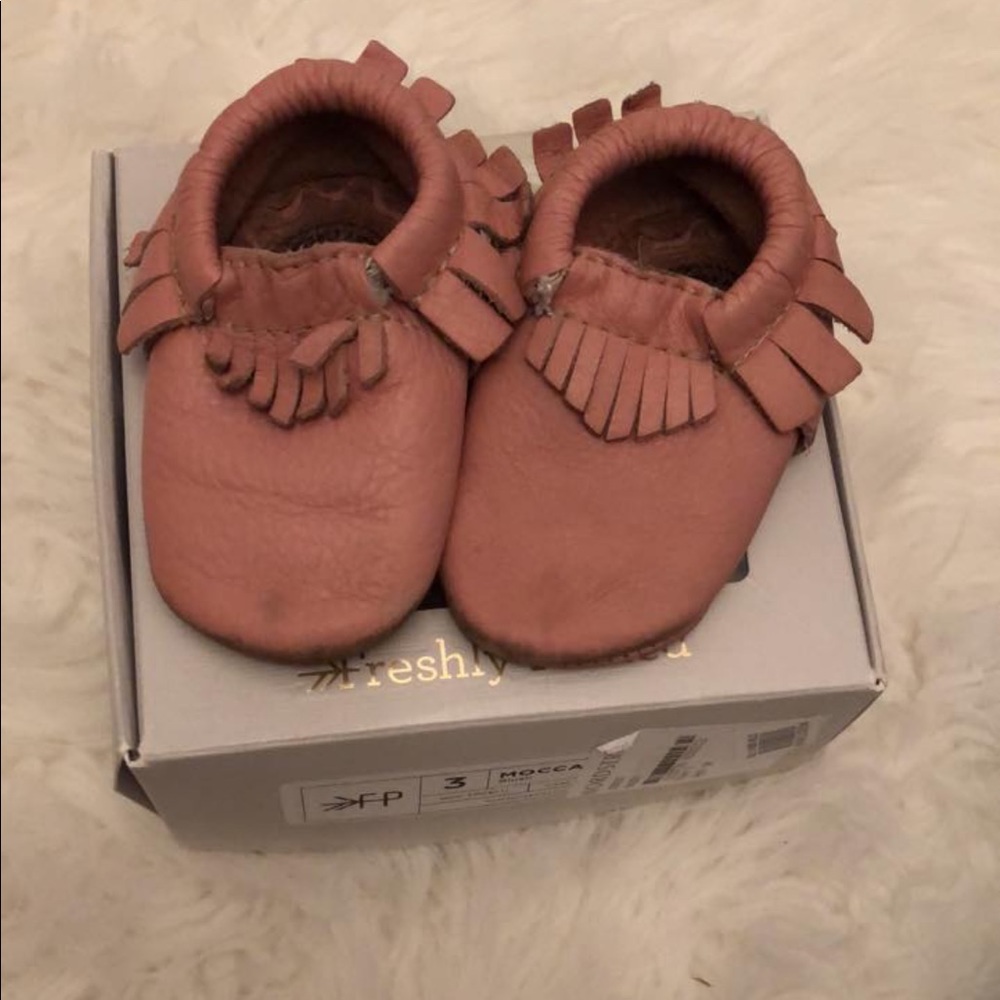 Freshly picked moccasins